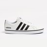 03 tenis casual masculino adidas em sintetico branco preto