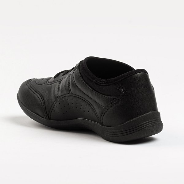 TÊNIS CASUAL FEMININO KOLOSH EM SINTÉTICO PRETO