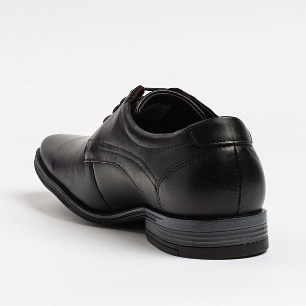 12 sapato social masculino ferracini em couro preto
