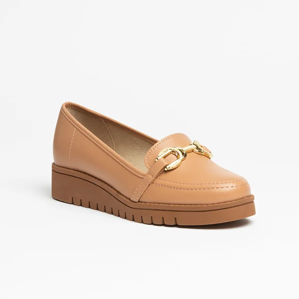 Loafer Feminino Beira rio 4174337 tan