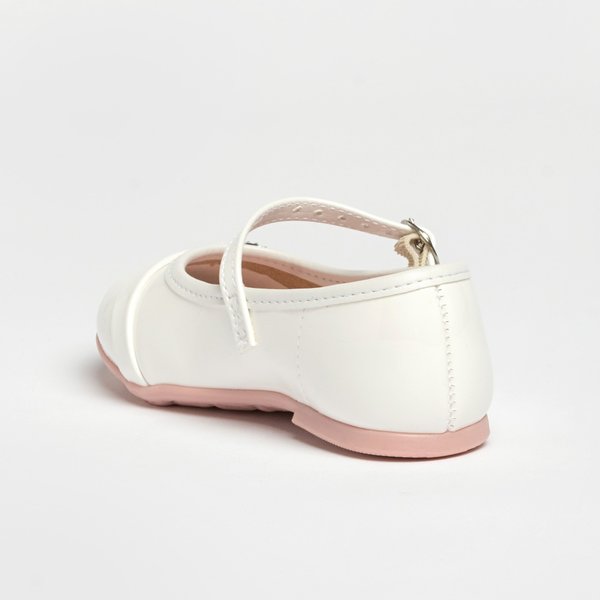 Sapatilha Infantil Molekinha 21061050 Verniz Branco
