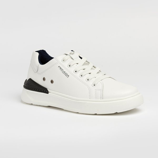 Sapato Casual Masculino Pegada 110901 em Couro Branco