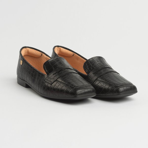 Loafer Santinelii 1526005241 Croco Preto