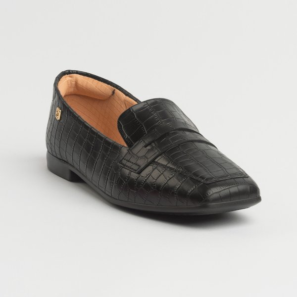 Loafer Santinelii 1526005241 Croco Preto