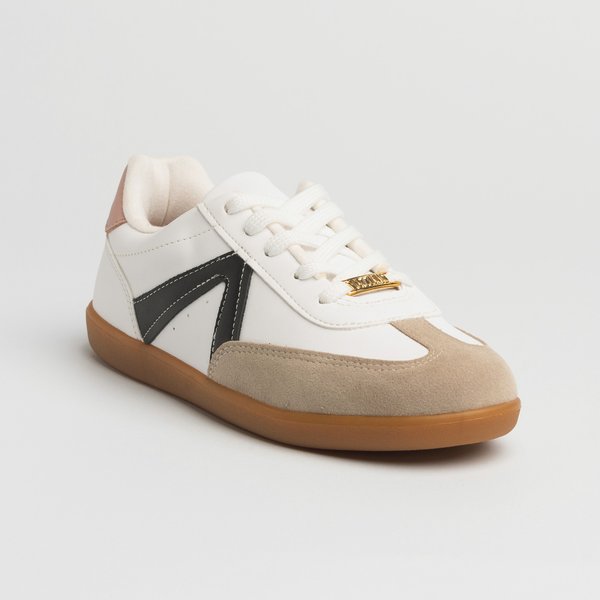 Tênis Casual Vizzano 1430102 Branco off Preto