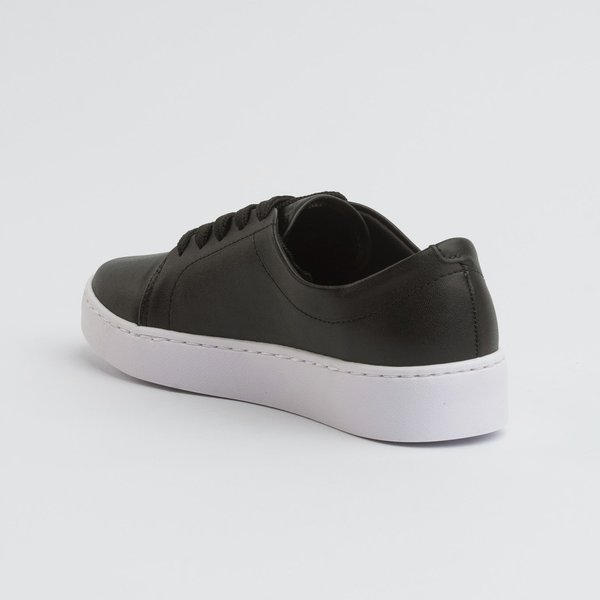 Tênis Casual Vizzano 1214205 Solado Branco Preto