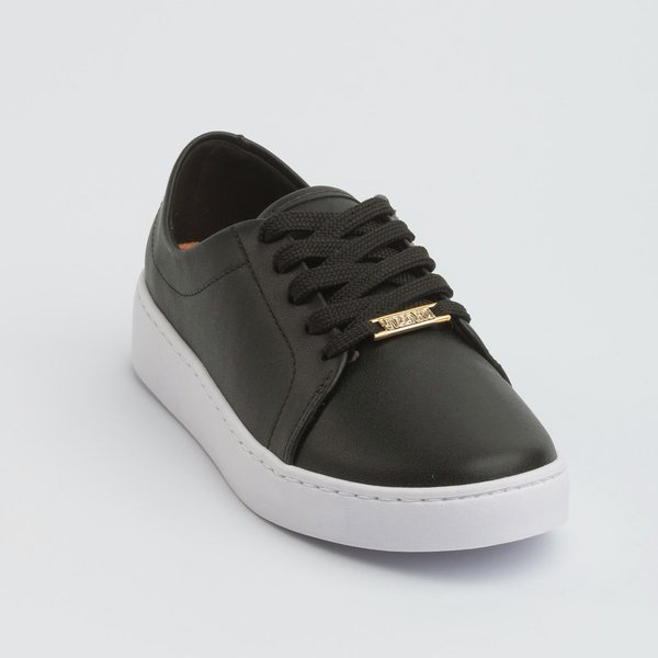 Tênis Casual Vizzano 1214205 Solado Branco Preto