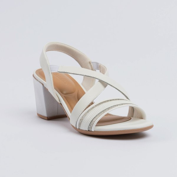 Usaflex Sandalias Salto Confortavel Sandália Feminina Usaflex Em