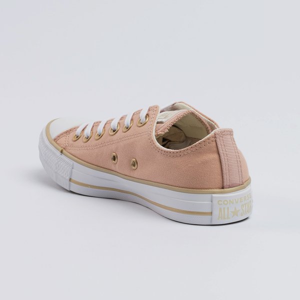 Tênis Converse Chuck Taylor all Star Cano Baixo Nude