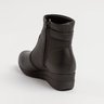 04 bota modare ultraconforto plataforma cano curto preto
