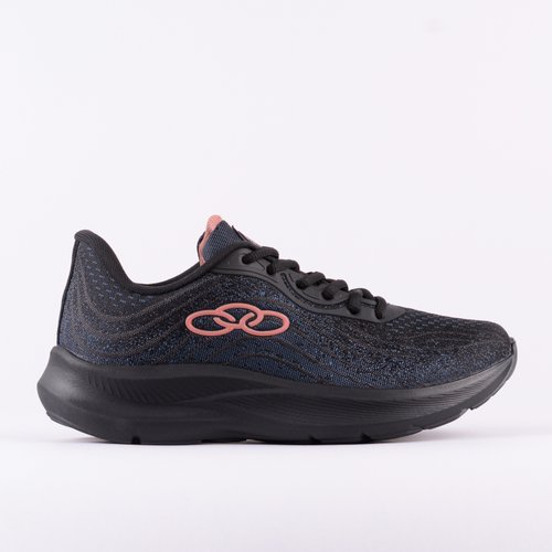 Tênis Olympikus Venus 3 Evasense Jacquard Preto