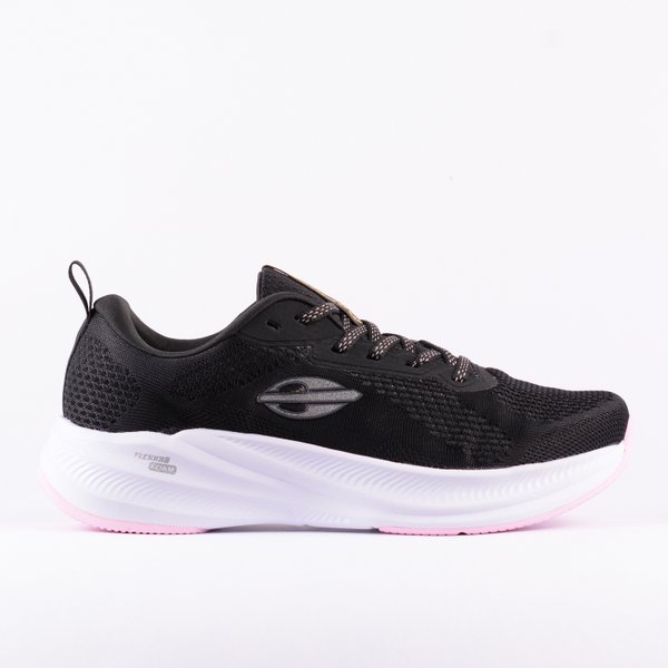 Tênis Mormaii Pace Flexxxa Foam Black White Rose
